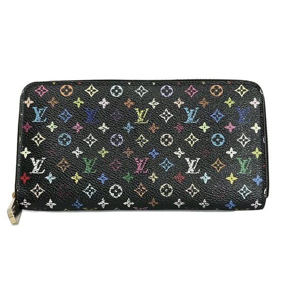 LOUIS VUITTON Zippy Wallet Noir Monogram Multicolore - 555-072825 - Picture 1 of 5